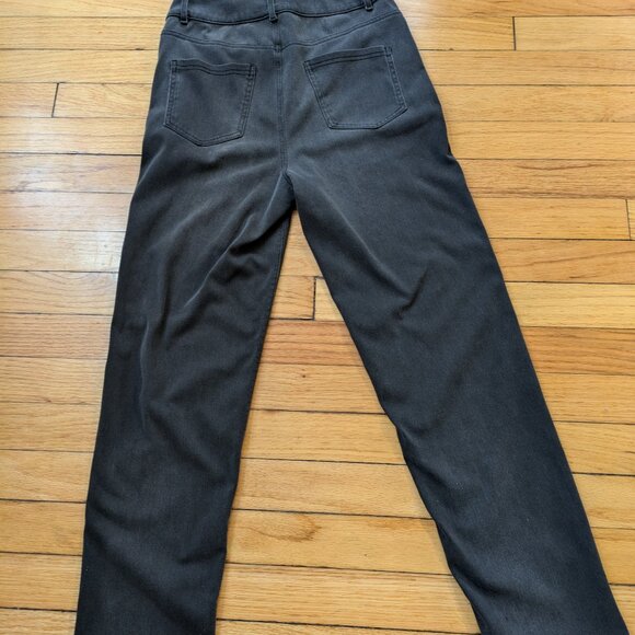 Halara Magic High Waisted Button Zipper Multiple Pockets Straight Leg Jeans - Picture 4 of 14